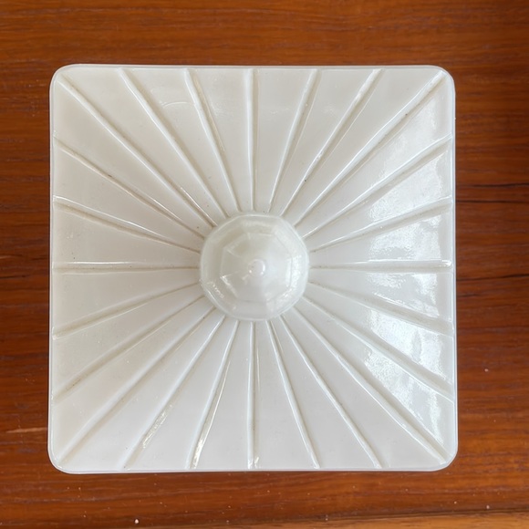 VTG Milk Glass Candy/Compote Dish - Picture 3 of 6